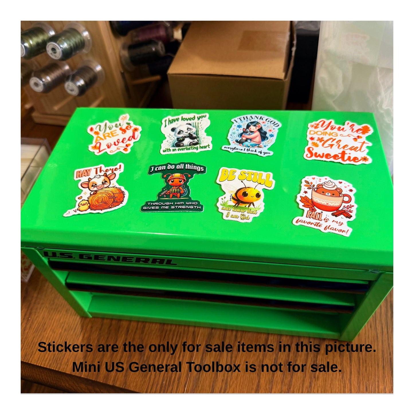 Be Still & Know – Die-Cut Vinyl Sticker | Hazel Stitch & Co.