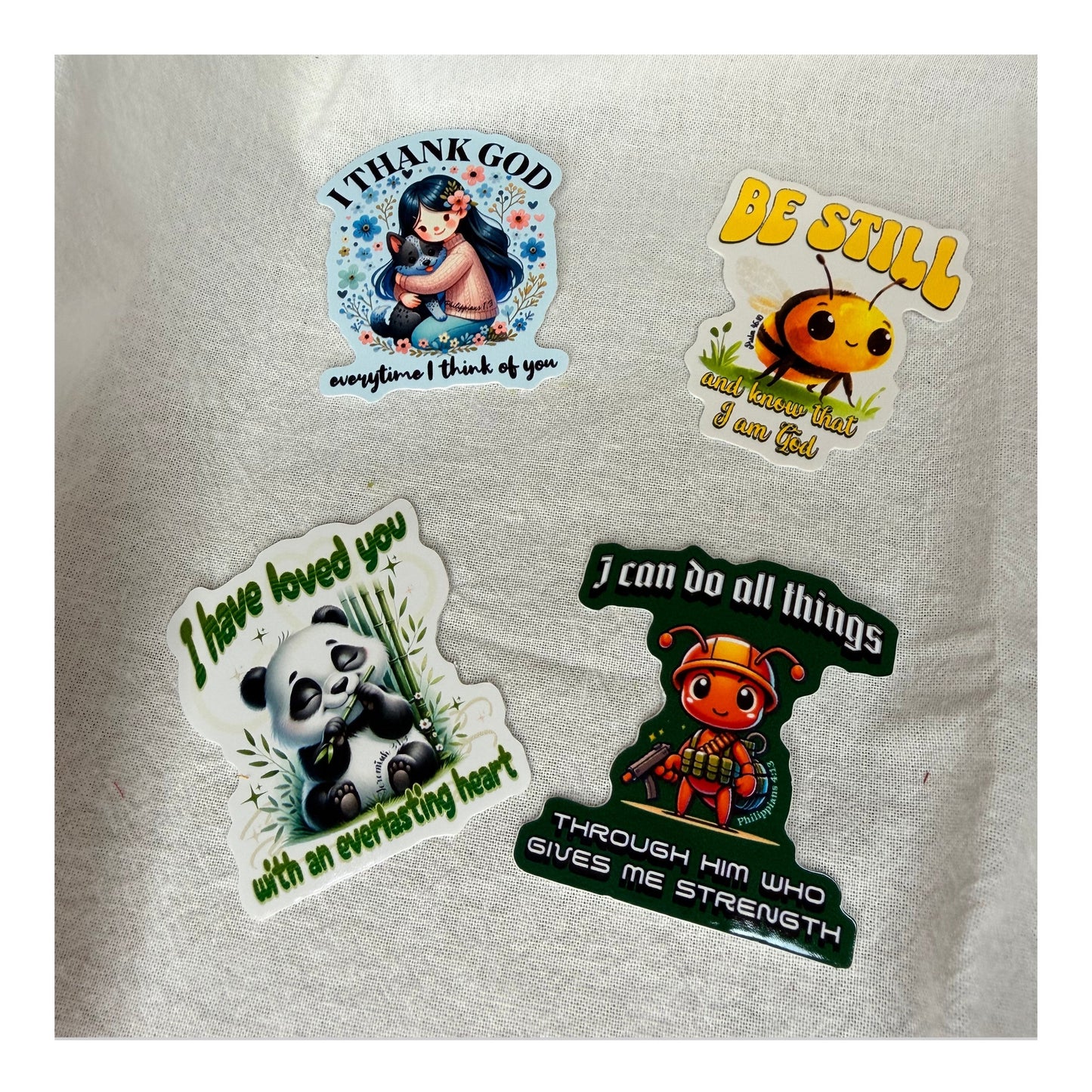 I Have Loved You With an Everlasting Heart – Die-Cut Vinyl Sticker | Hazel Stitch & Co.