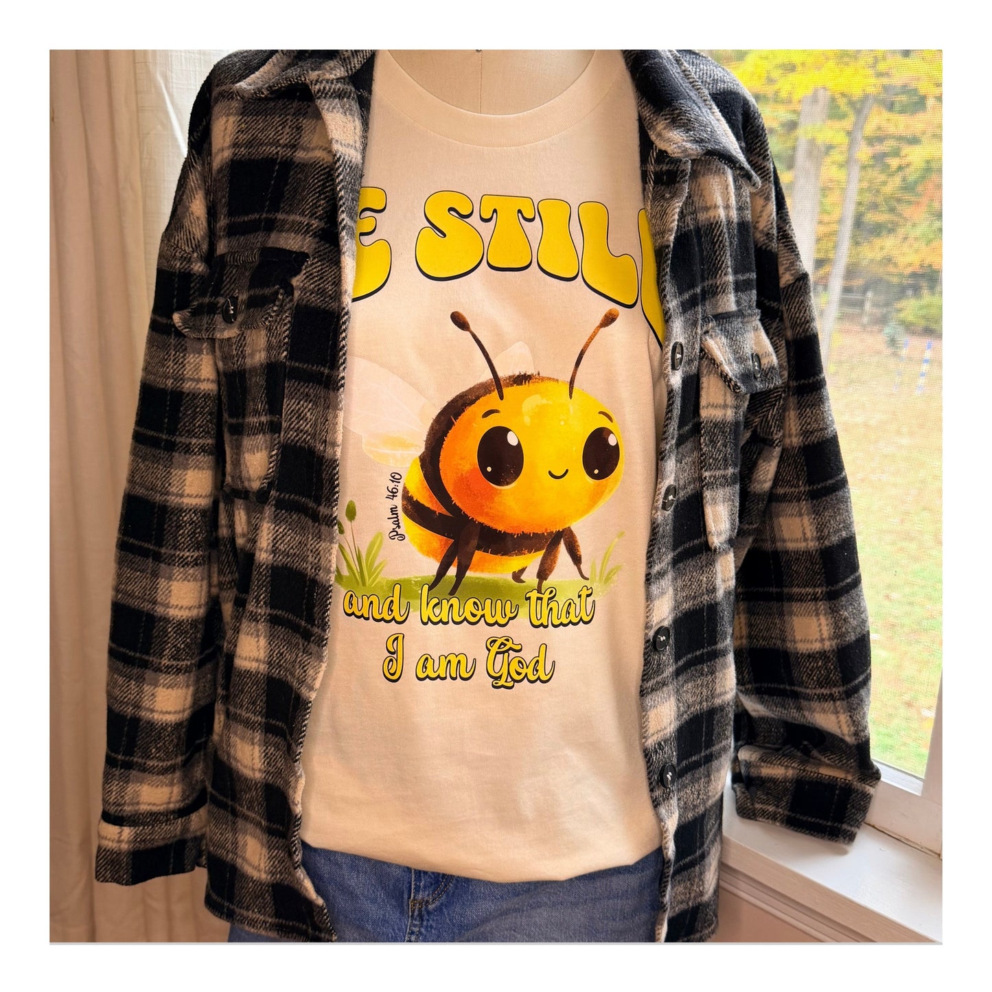 “Be Still & Know” – Faith Tee (Bee)