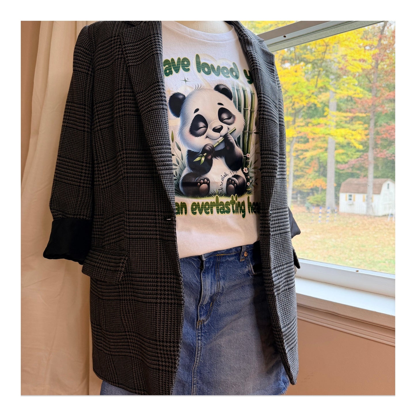 “I Have Loved You With an Everlasting Heart” – Faith Tee (Panda)