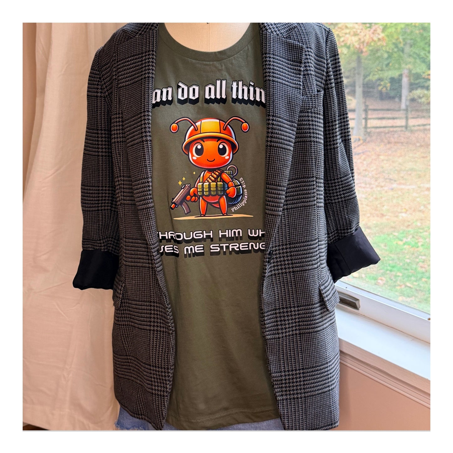 “I Can Do All Things” – Faith Tee (Ant)